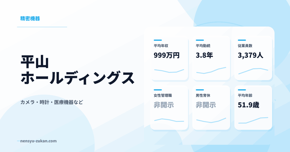 平山ホールディングスの年収・働き方データ
