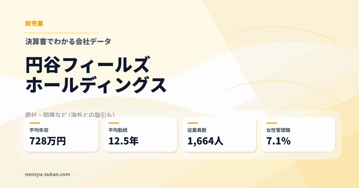 円谷フィールズホールディングスの年収・働き方データ
