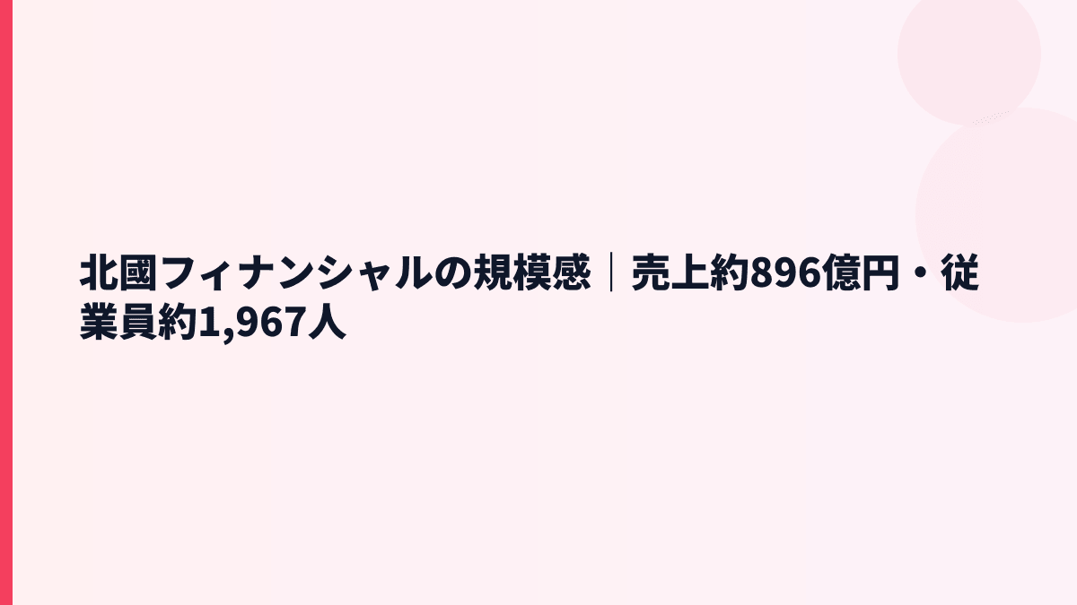 ＣＣＩの規模感と年収｜売上約896億円・従業員約1,967人は大きい？