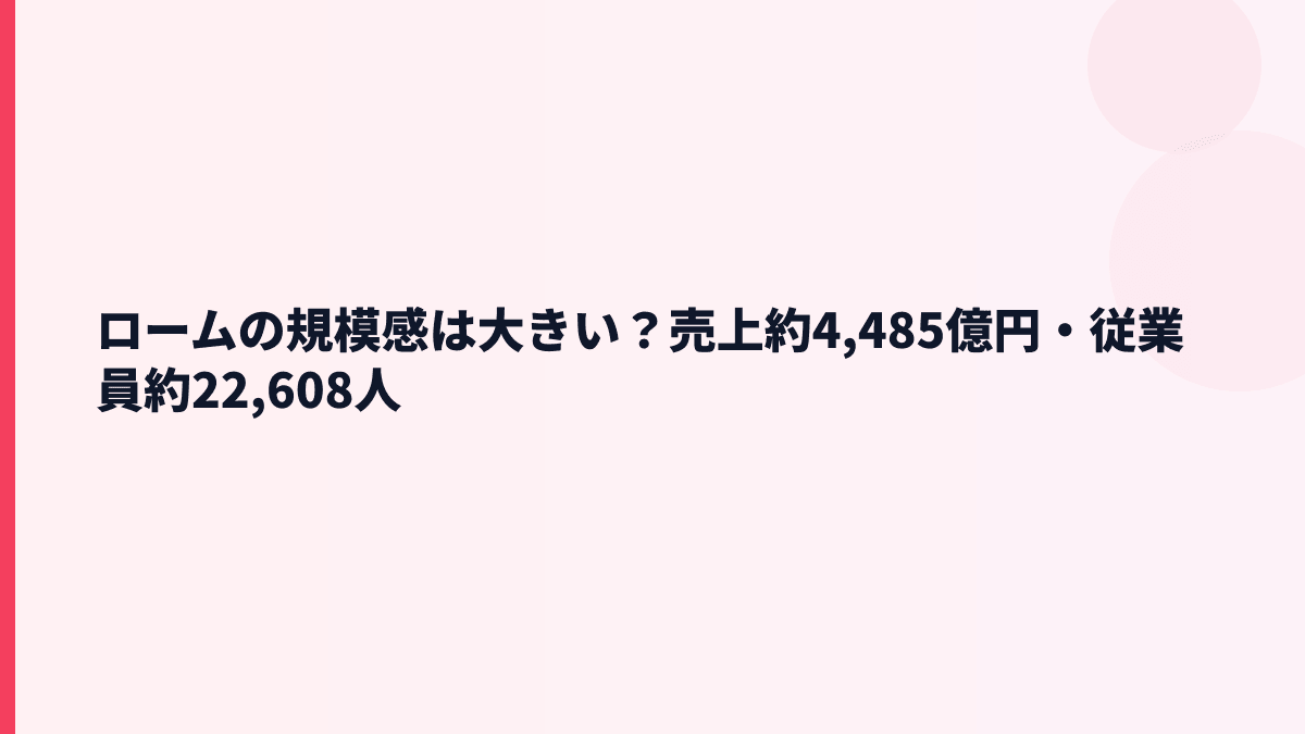 ロームの規模感は大きい？売上約4,485億円・従業員約22,608人