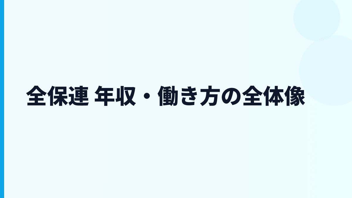 全保連 年収と働き方を家賃保証ビジネスから読む